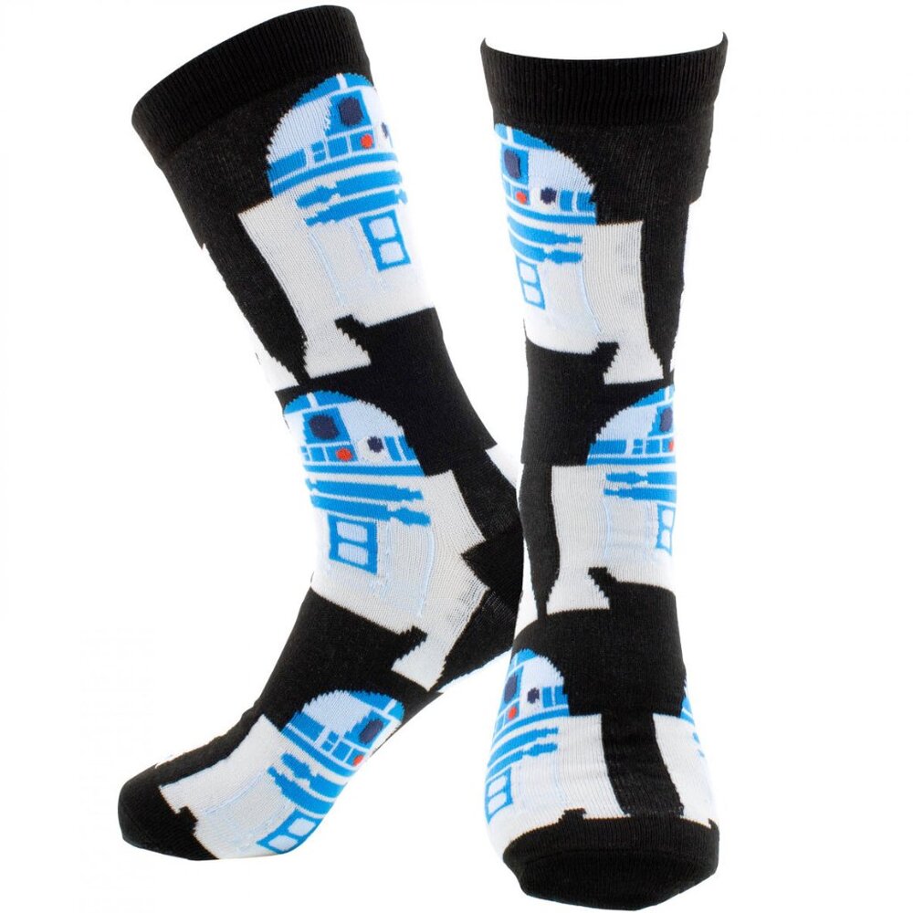 Mens Star Wars R2-D2 Socks - Picture 2 of 4